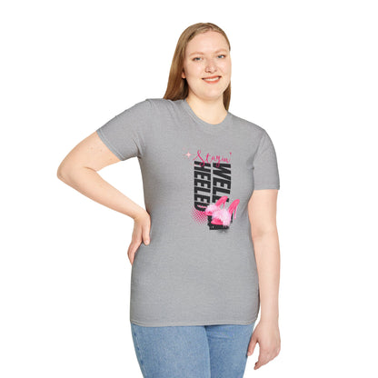 Pink High Heels T-Shirt - Stayin' Well Heeled Design