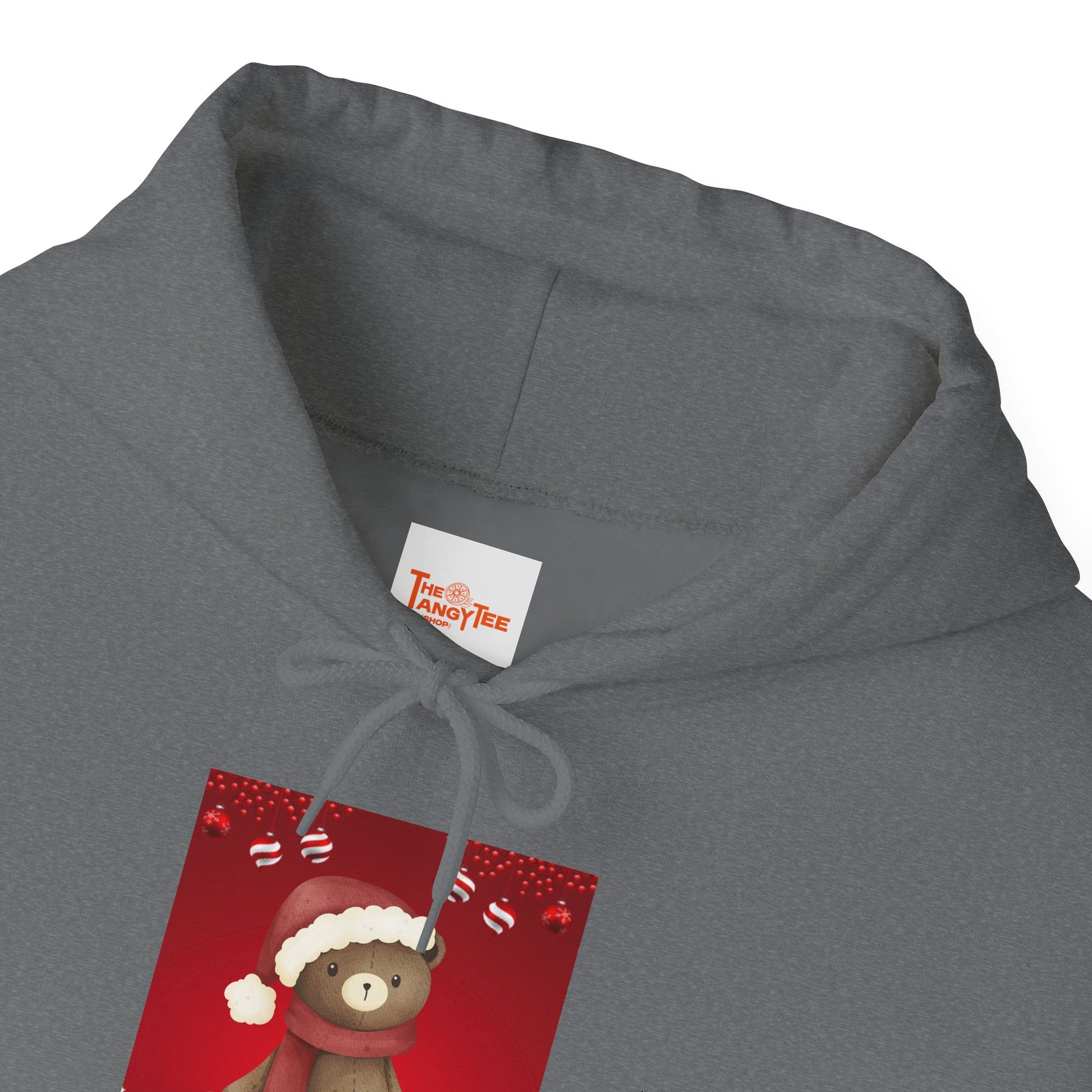 Holiday Teddy Bear Hoodie Sweatshirt