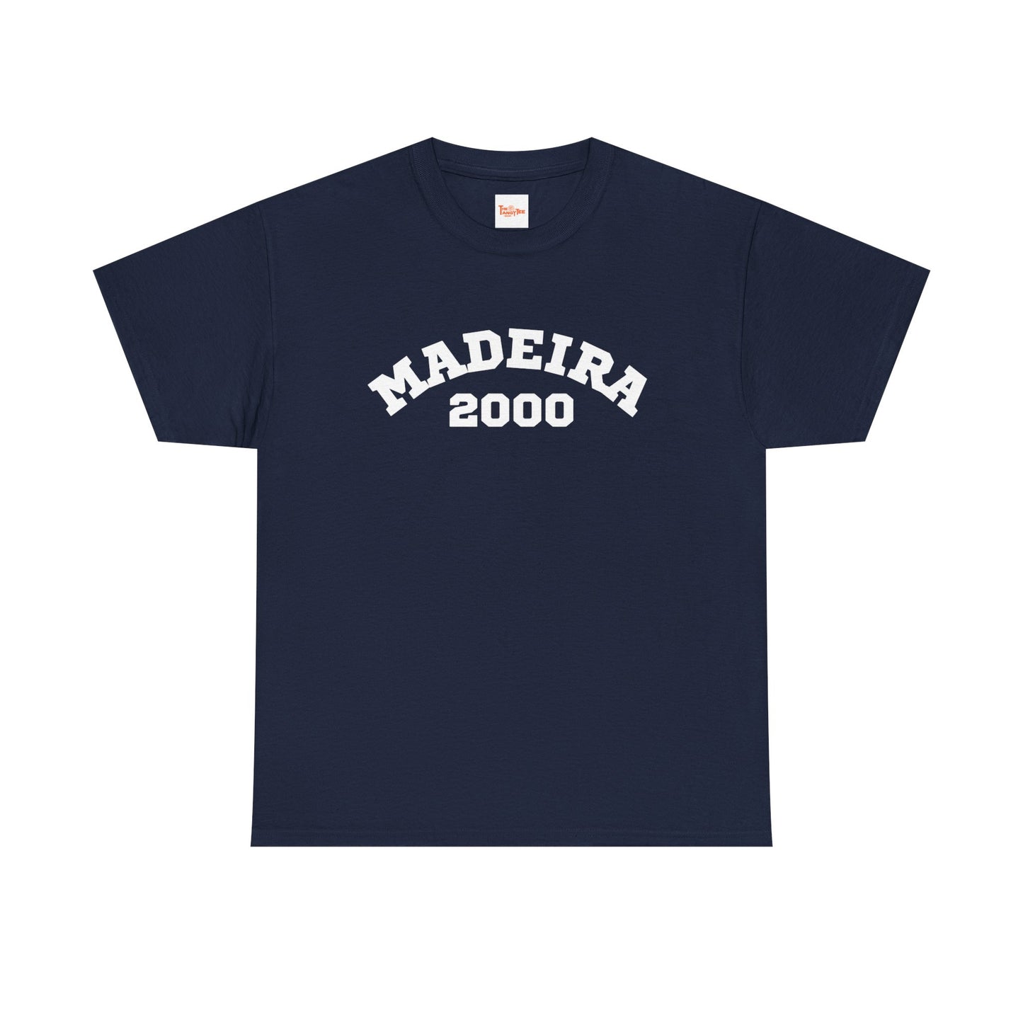 T-Shirt - Madeira 2000 Unisex Heavy Cotton Tee, Portuguese Travel