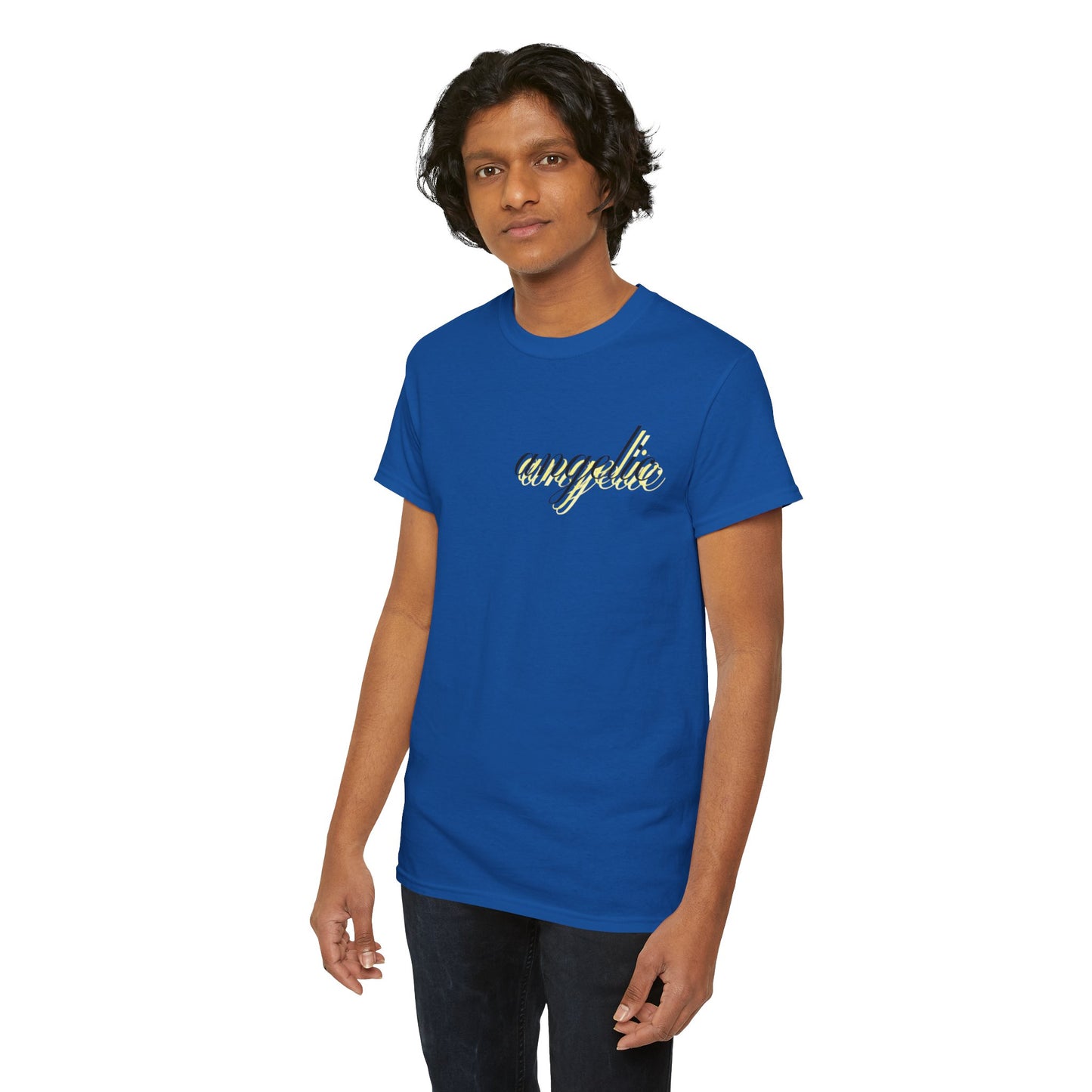 Rainbow Angel Wings T-Shirt — Graphic Back Print