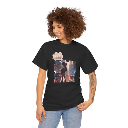 Anime Girl Save the World Tee