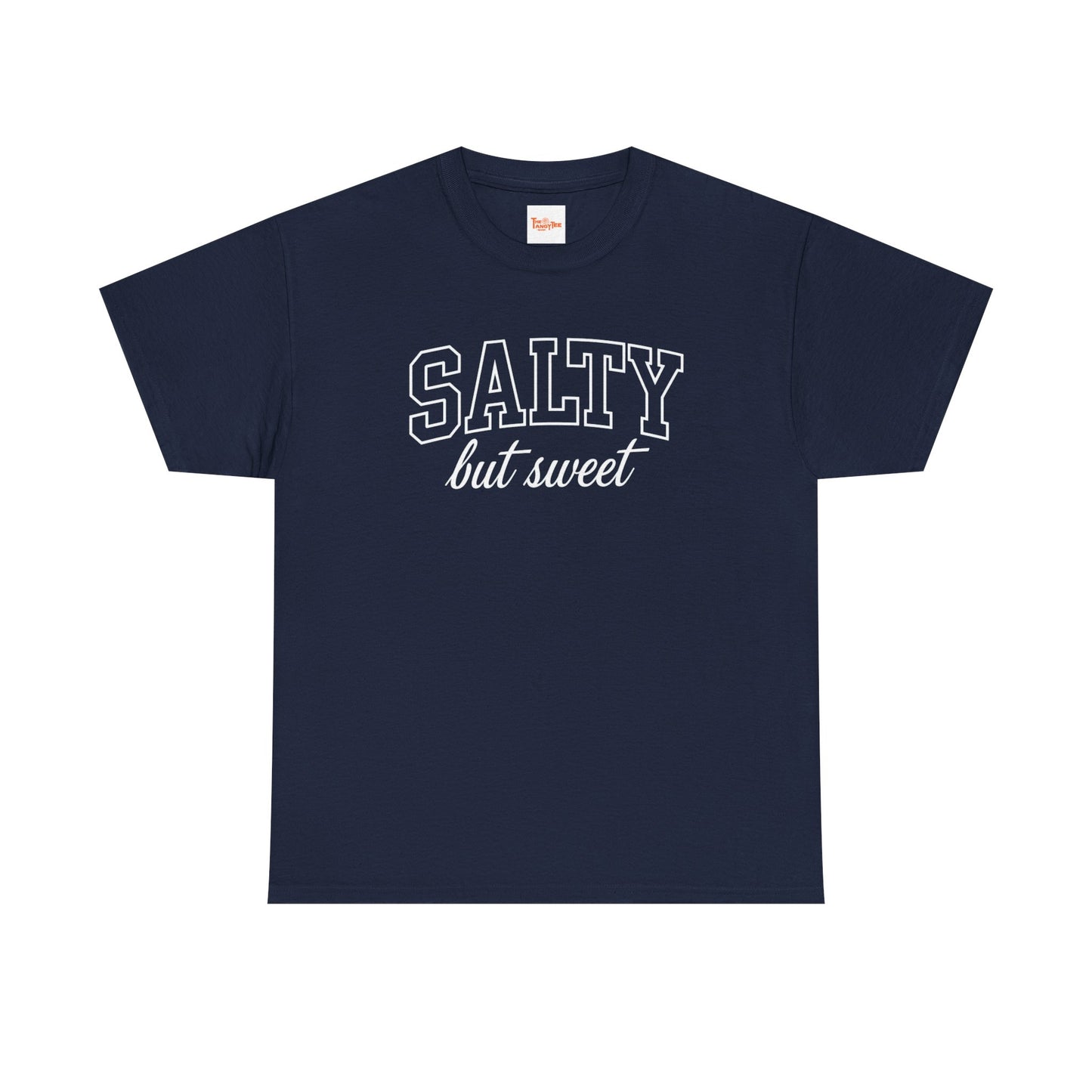Salty But Sweet Tee — Funny Beach Vibe Cotton T‑Shirt