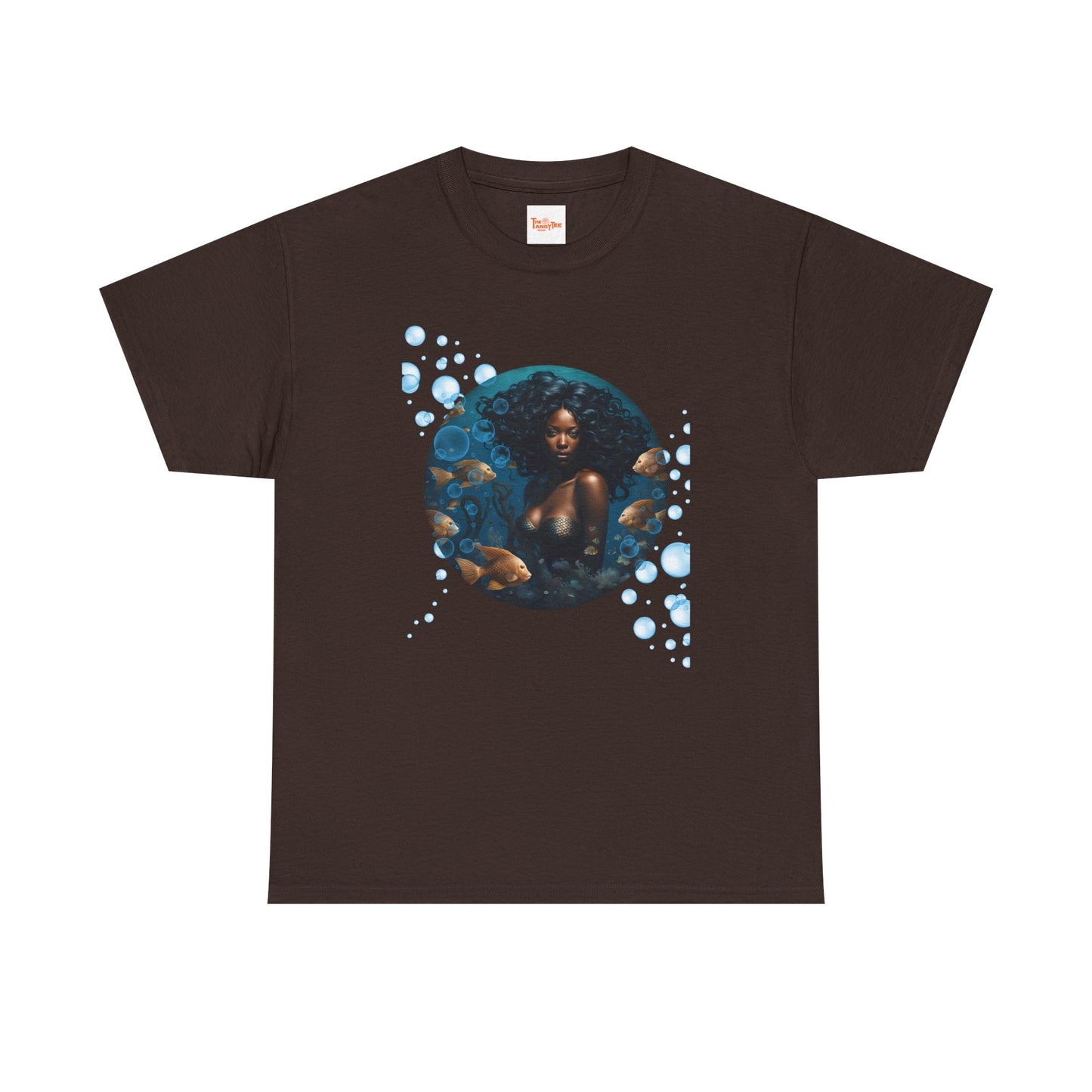 Blue Bubble Mermaid Unisex Tee