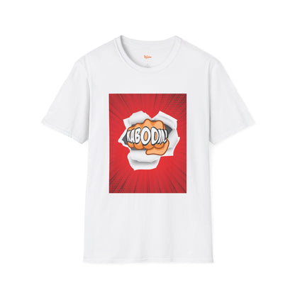 Unisex Tee Kaboom Fist Punch Graphic T-Shirt