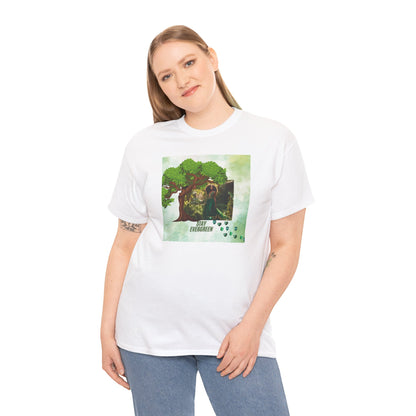 Evergreen Black Woman Tee