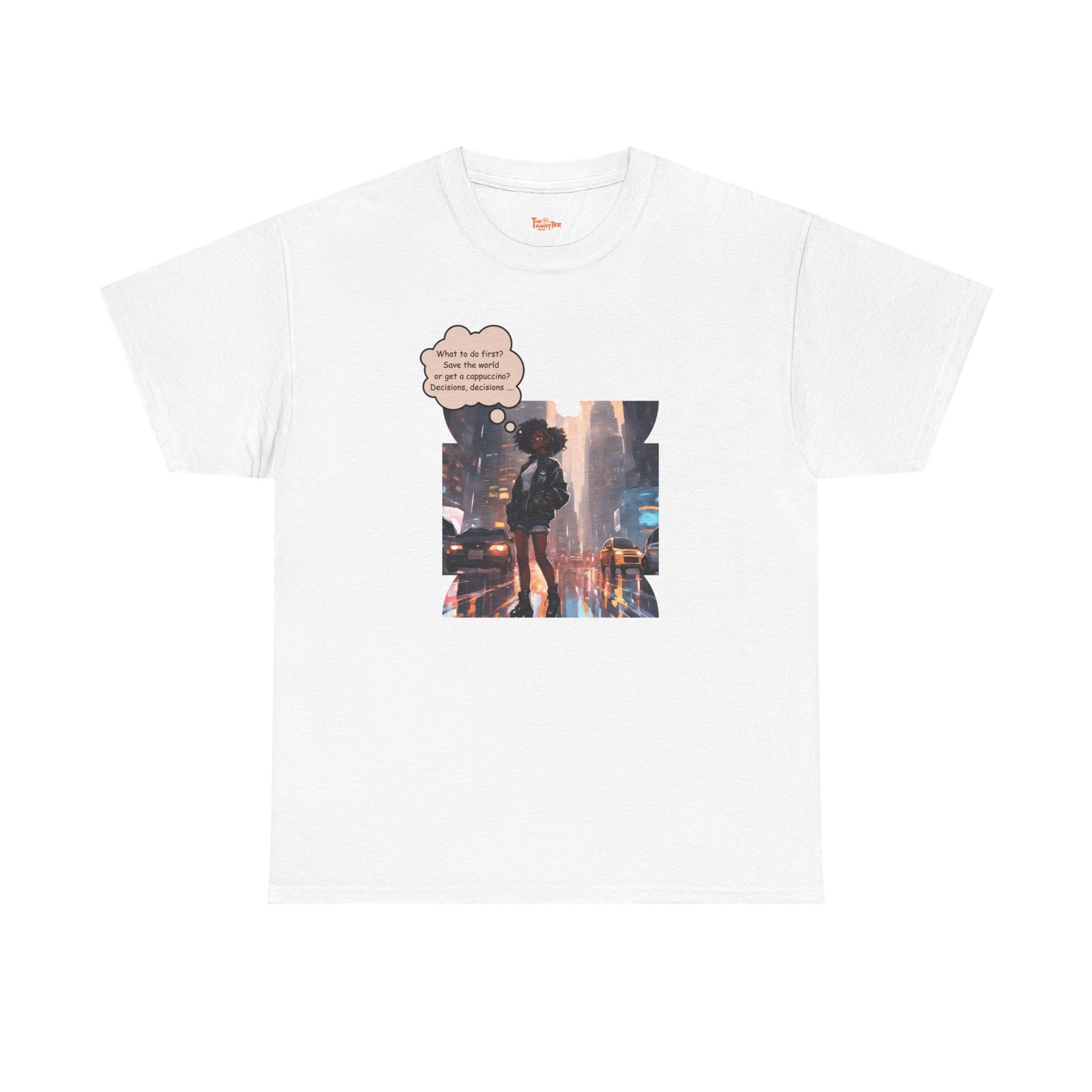 Anime Girl Save the World Tee