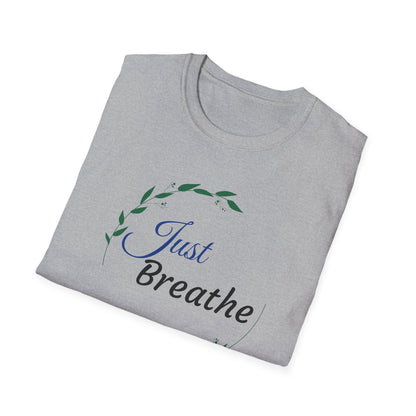Floral Frame Unisex T-Shirt - Just Breathe Design