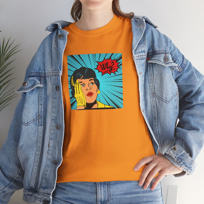 Comic Book Damsel Unisex Tee - Asking Why