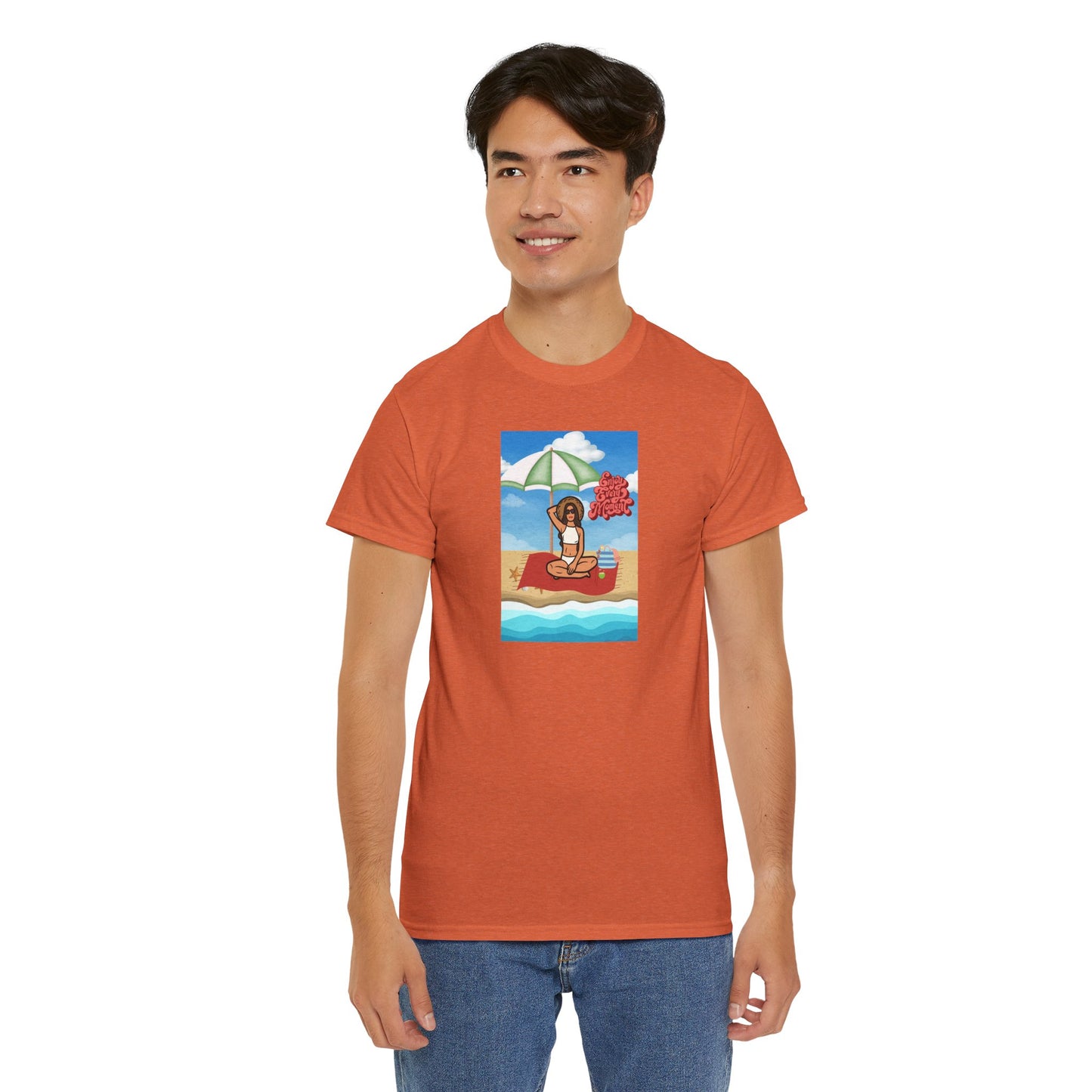 Beach Life Graphic Tee - Enjoy Every Moment