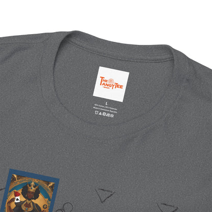 Graphic Tee - A Handful of Queens Black Women Playing Cards Design