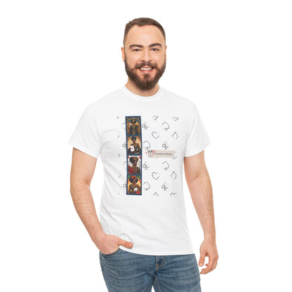 Graphic Tee - A Handful of Queens Black Women Playing Cards Design