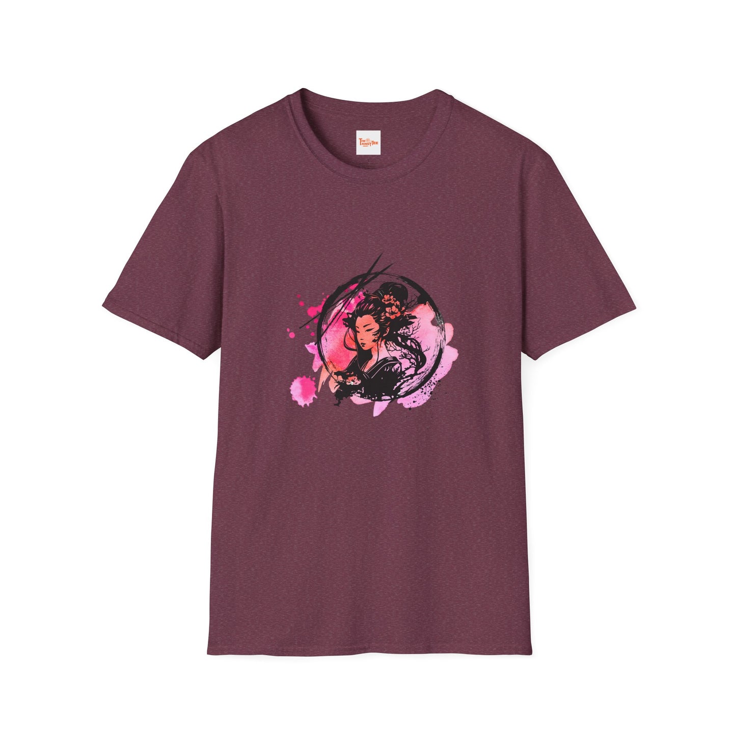 Pastel Geisha Graphic T-Shirt