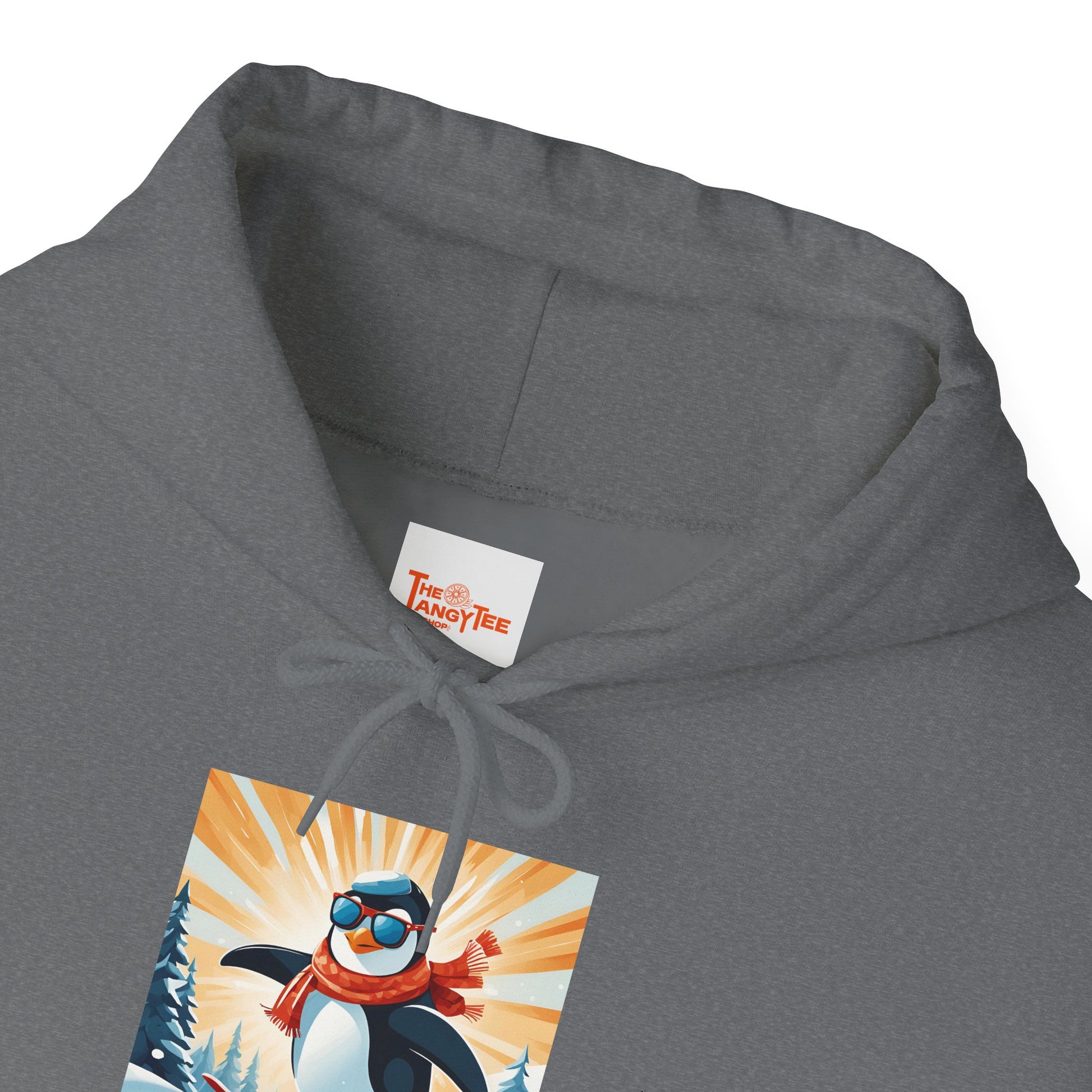 Hooded Sweatshirt Winter Wonderland Penguin