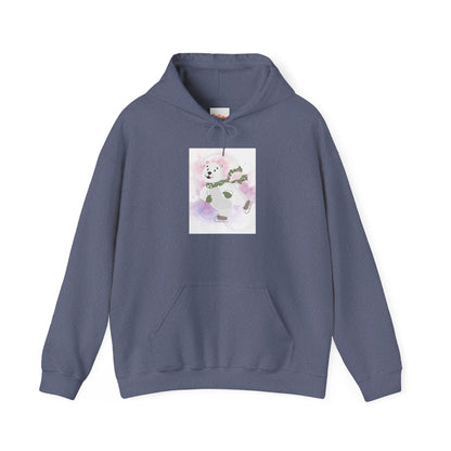 Teddy Bear on Skates Hoodie