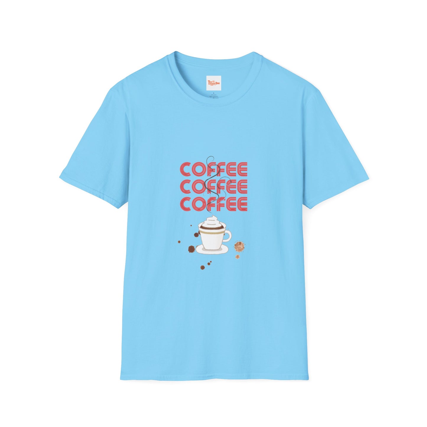 Coffee Coffee Coffee Unisex Softstyle T-Shirt