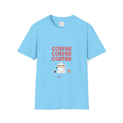 Coffee Coffee Coffee Unisex Softstyle T-Shirt