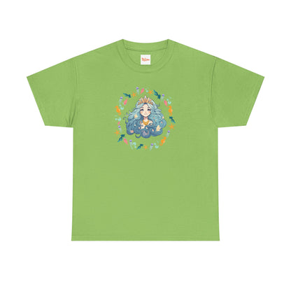 Mermaid Face Tee — Sea Life Graphic T-Shirt