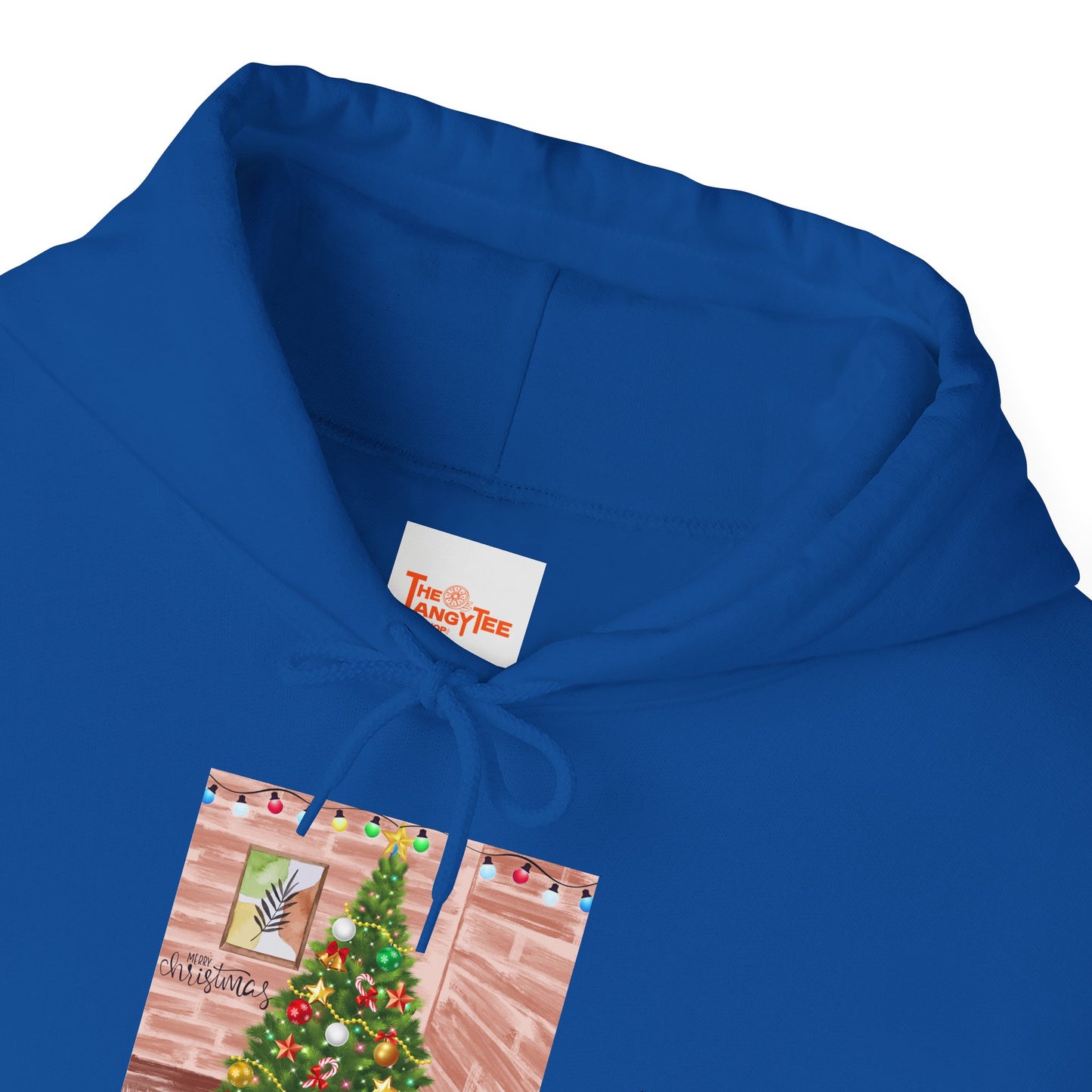 Christmas Hoodie - Girl Decorating Tree