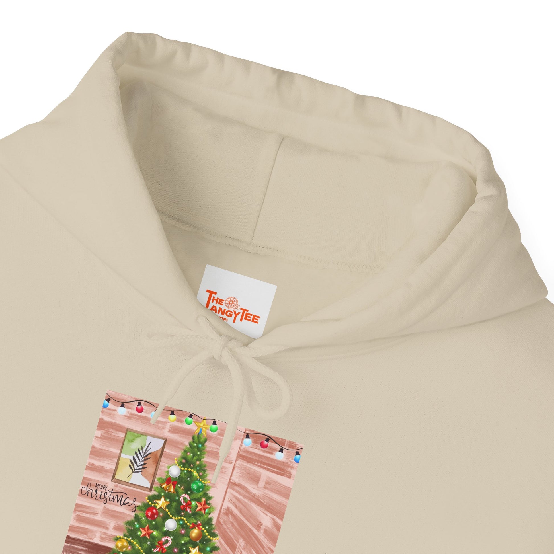 Christmas Hoodie - Girl Decorating Tree