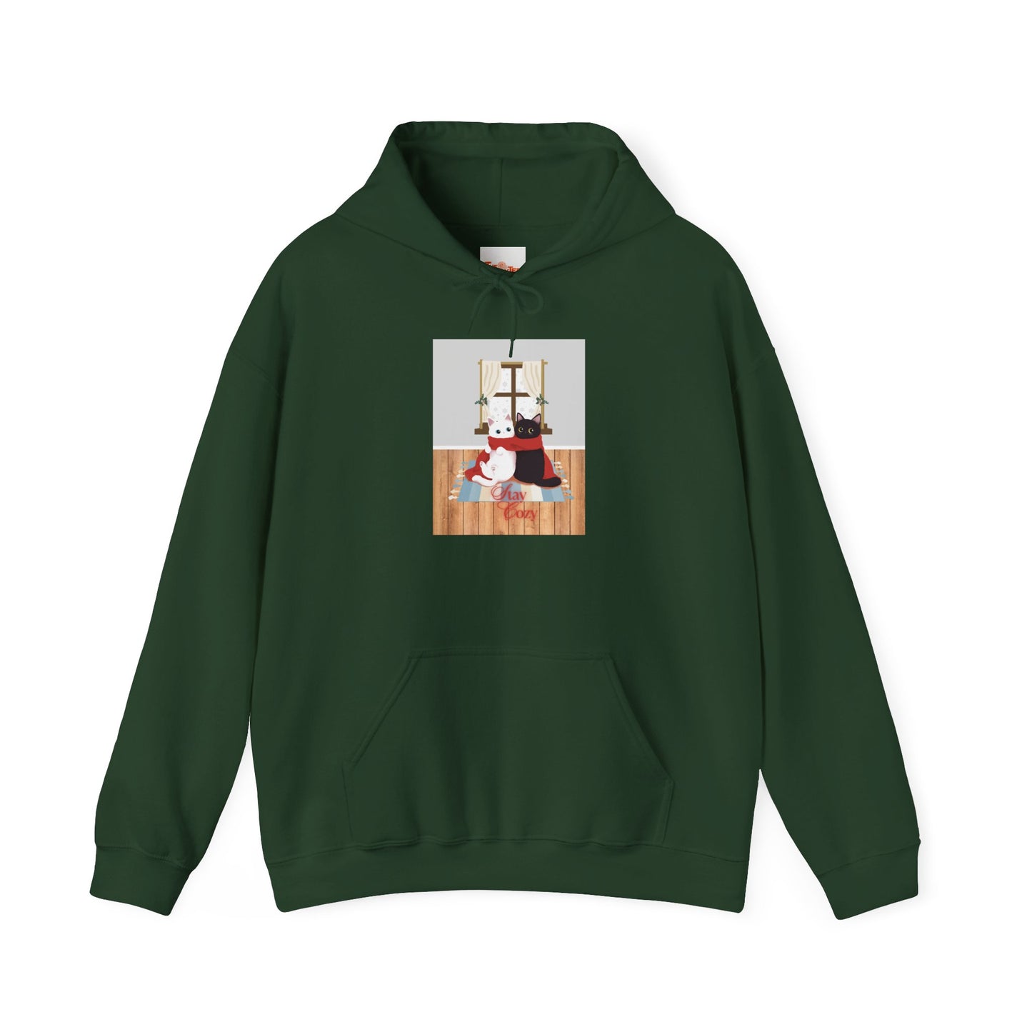 Cozy Cats Hoodie Sweatshirt - Stay Cozy Graphic