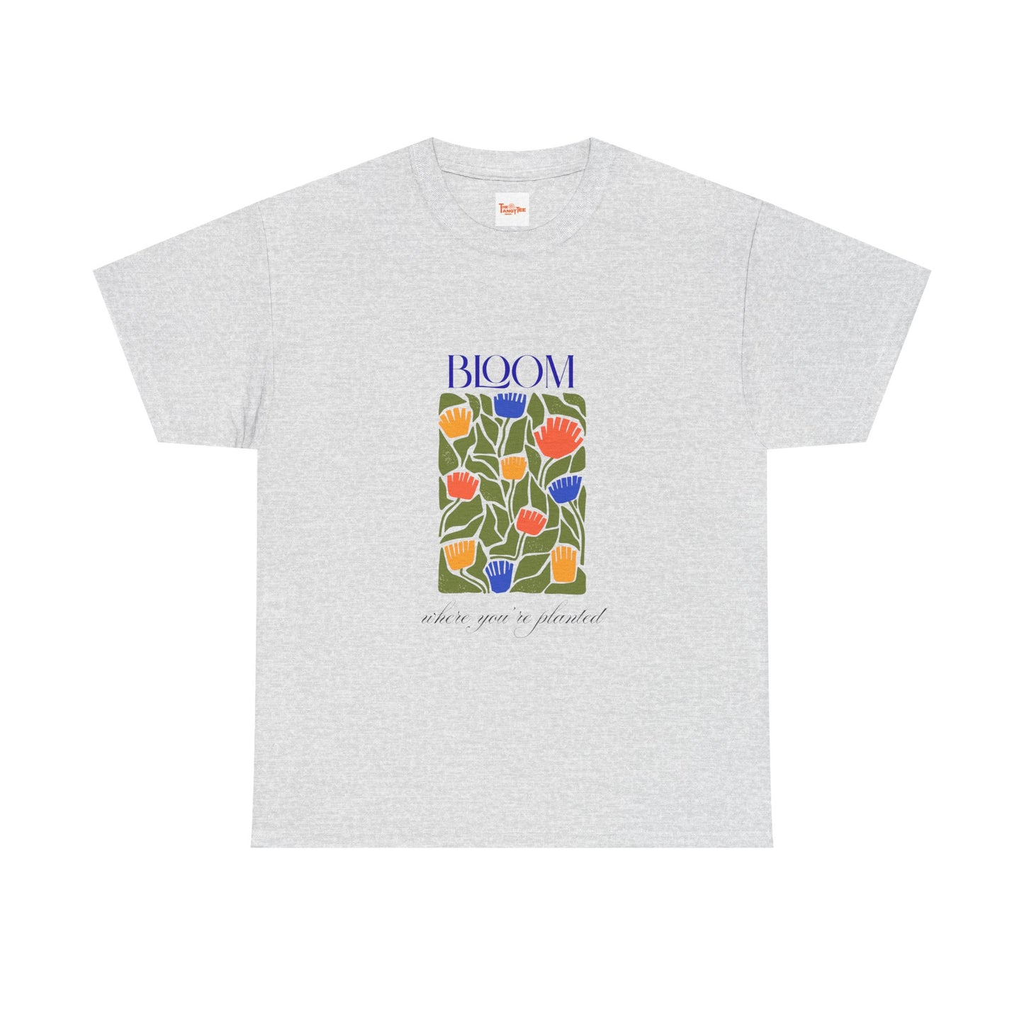 Floral Tee - Bloom Where You're Planted