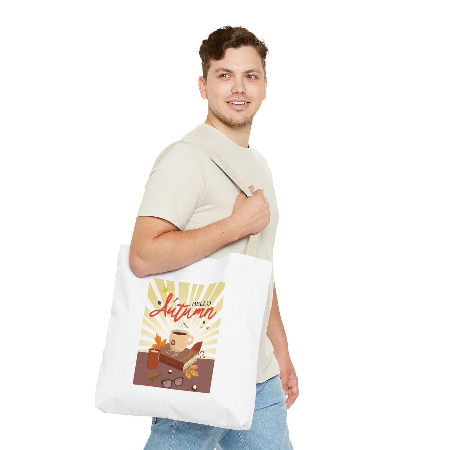 Autumn Book Tote Bag