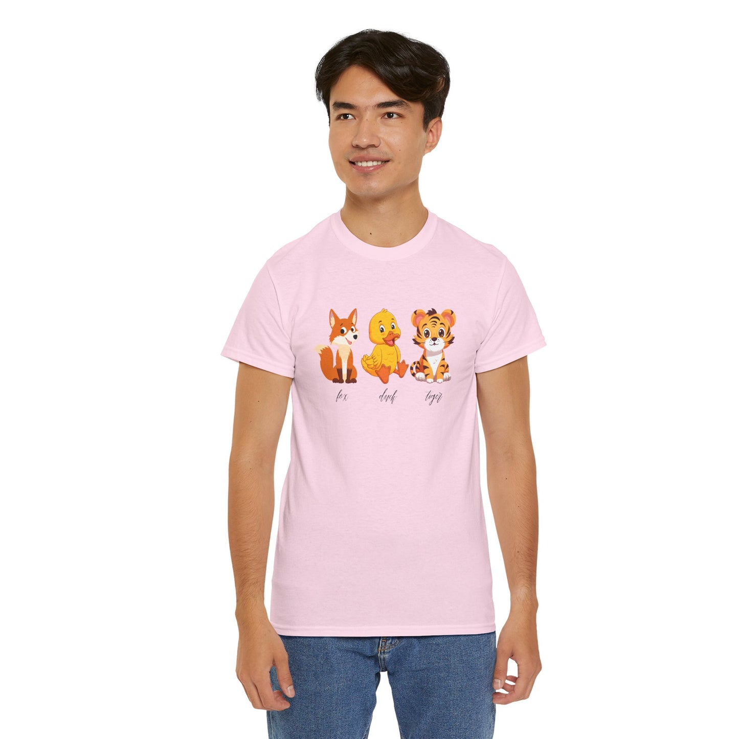 Fox Duck Tiger Graphic Tee