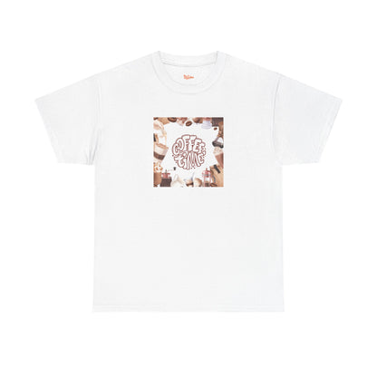 Coffee Time T-Shirt — Graphic Coffee Cups Tee