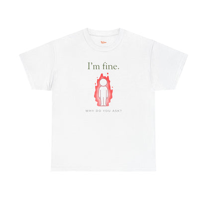Graphic Man on Fire Unisex Tee