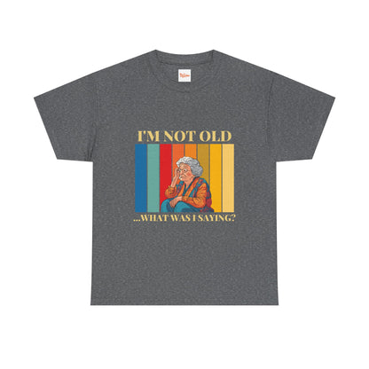 Elderly Woman Graphic Tee