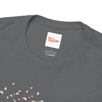 Protect Your Peace Unisex Tee - Woman Kneeling in Forest Graphic