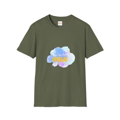 Unisex T-Shirt Go for the Gold Design