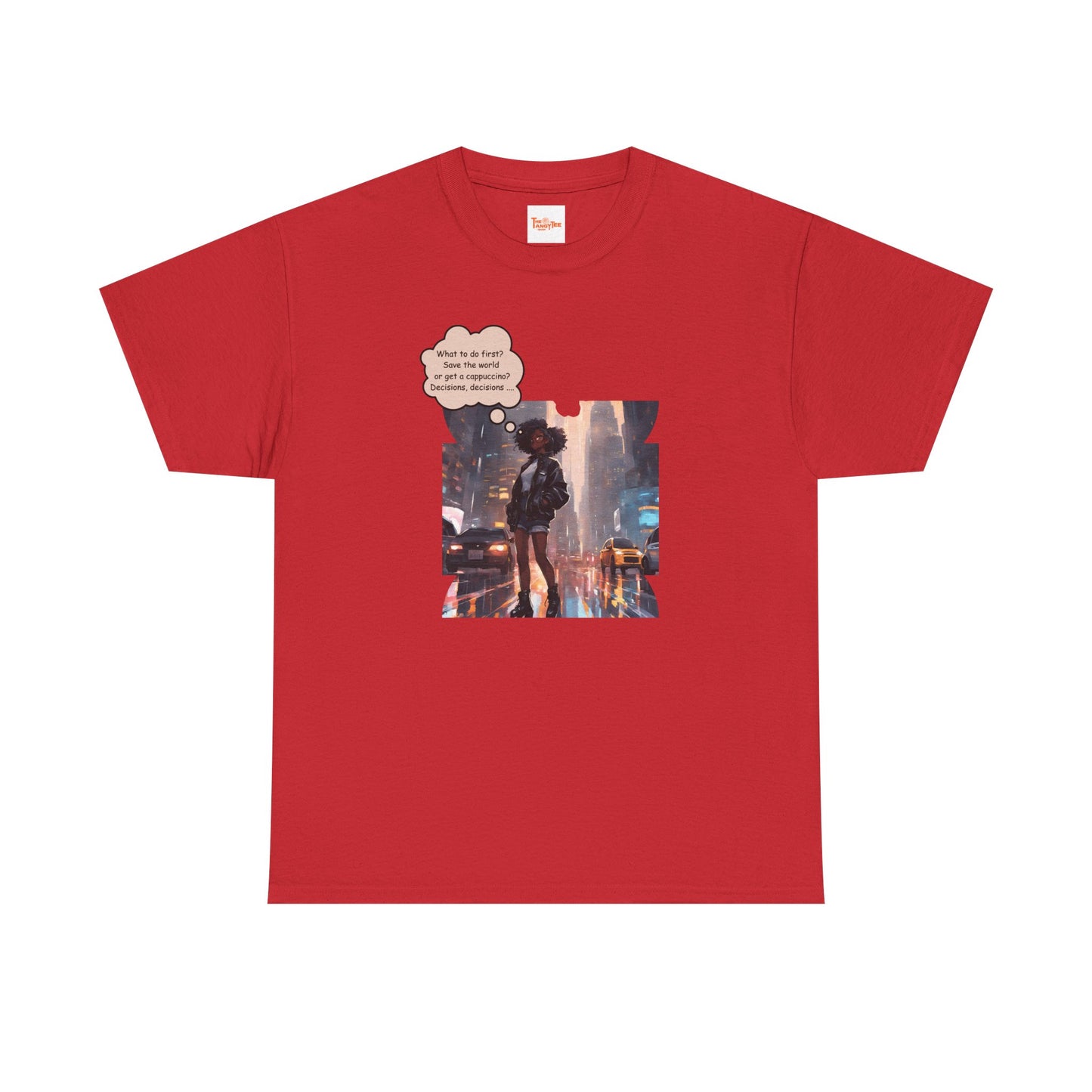 Anime Girl Save the World Tee