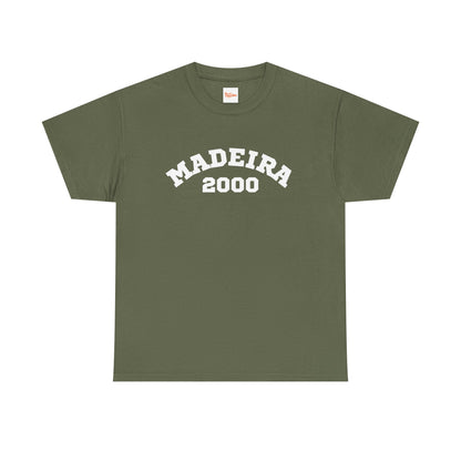 T-Shirt - Madeira 2000 Unisex Heavy Cotton Tee, Portuguese Travel
