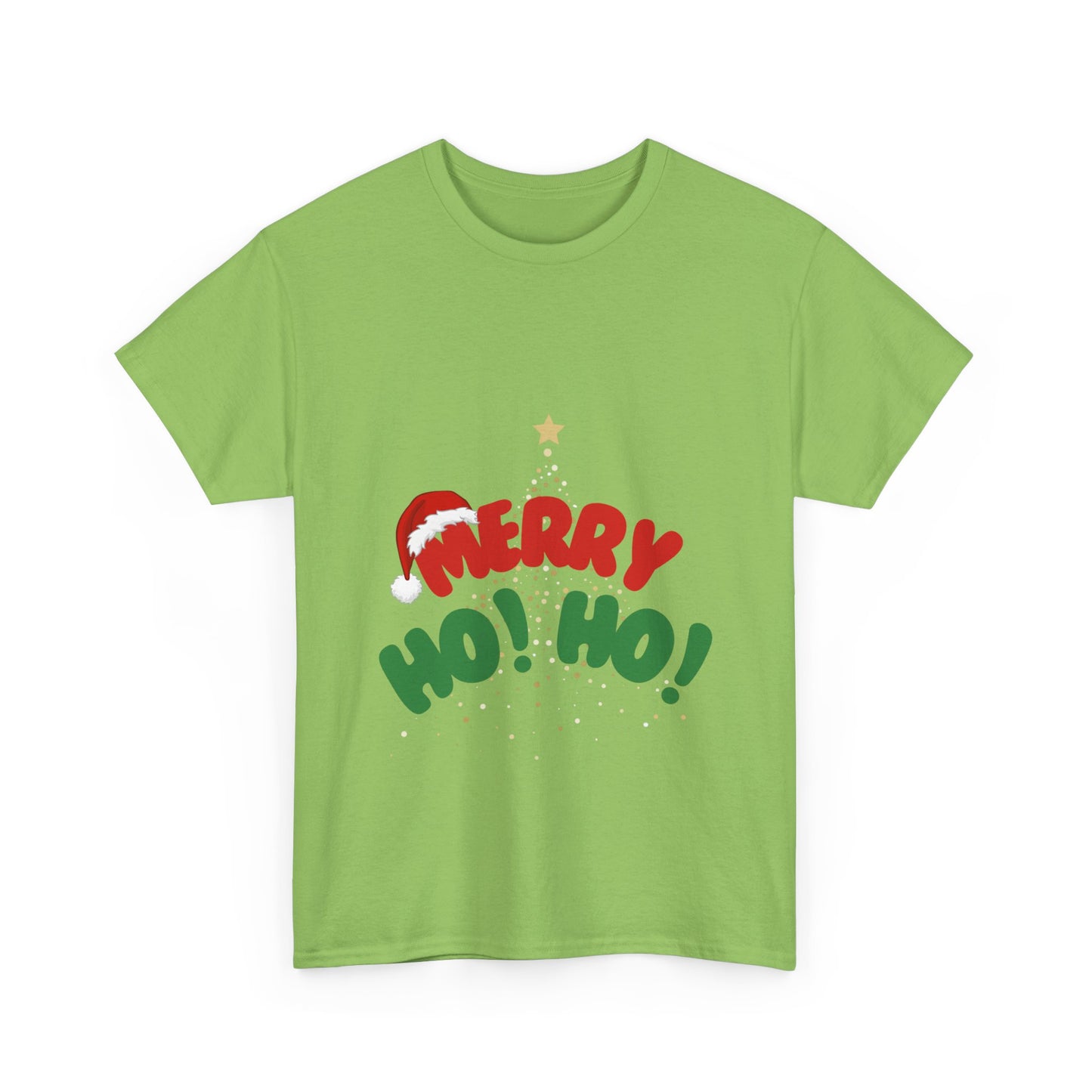 Christmas Tree Unisex Tee - Merry Ho Ho Holiday Theme