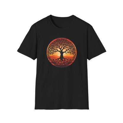 Sunset Tree of Life T-Shirt