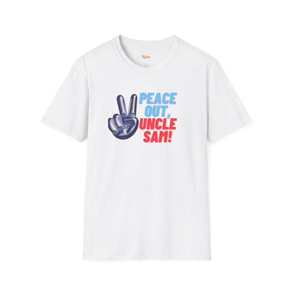 Peace Out Uncle Sam T-Shirt