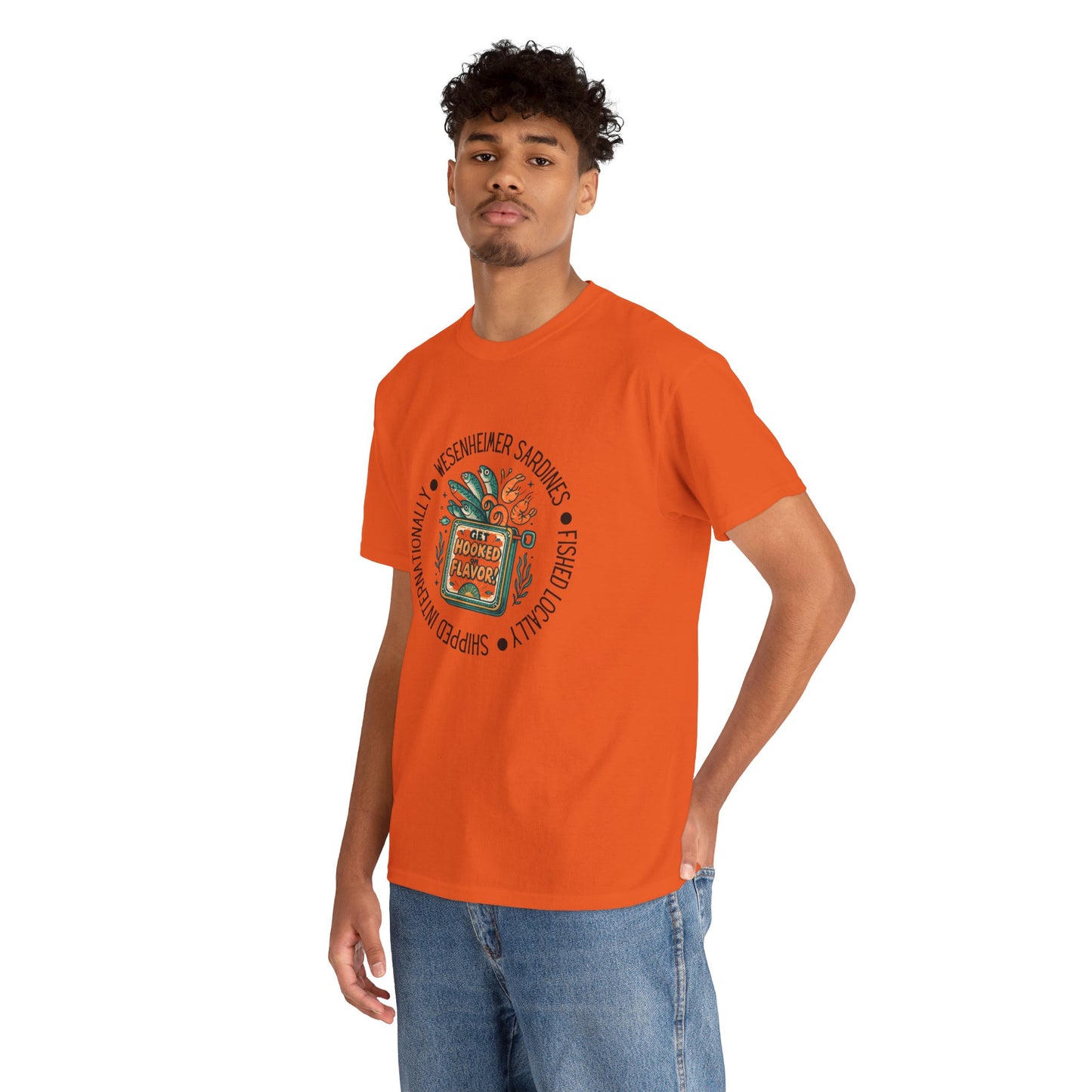 Nostalgic Sardine Ad Graphic Top