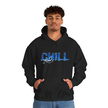 Chill Snowy Letters Hoodie
