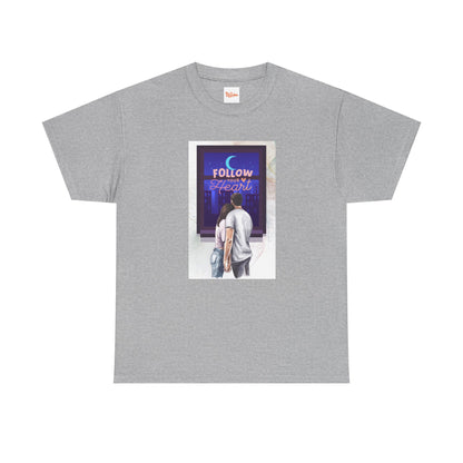 Couples Graphic Tee - Follow Your Heart Design