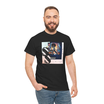 Silver Slayer Black Woman Superhero T-Shirt — Silver Costume City Graphic