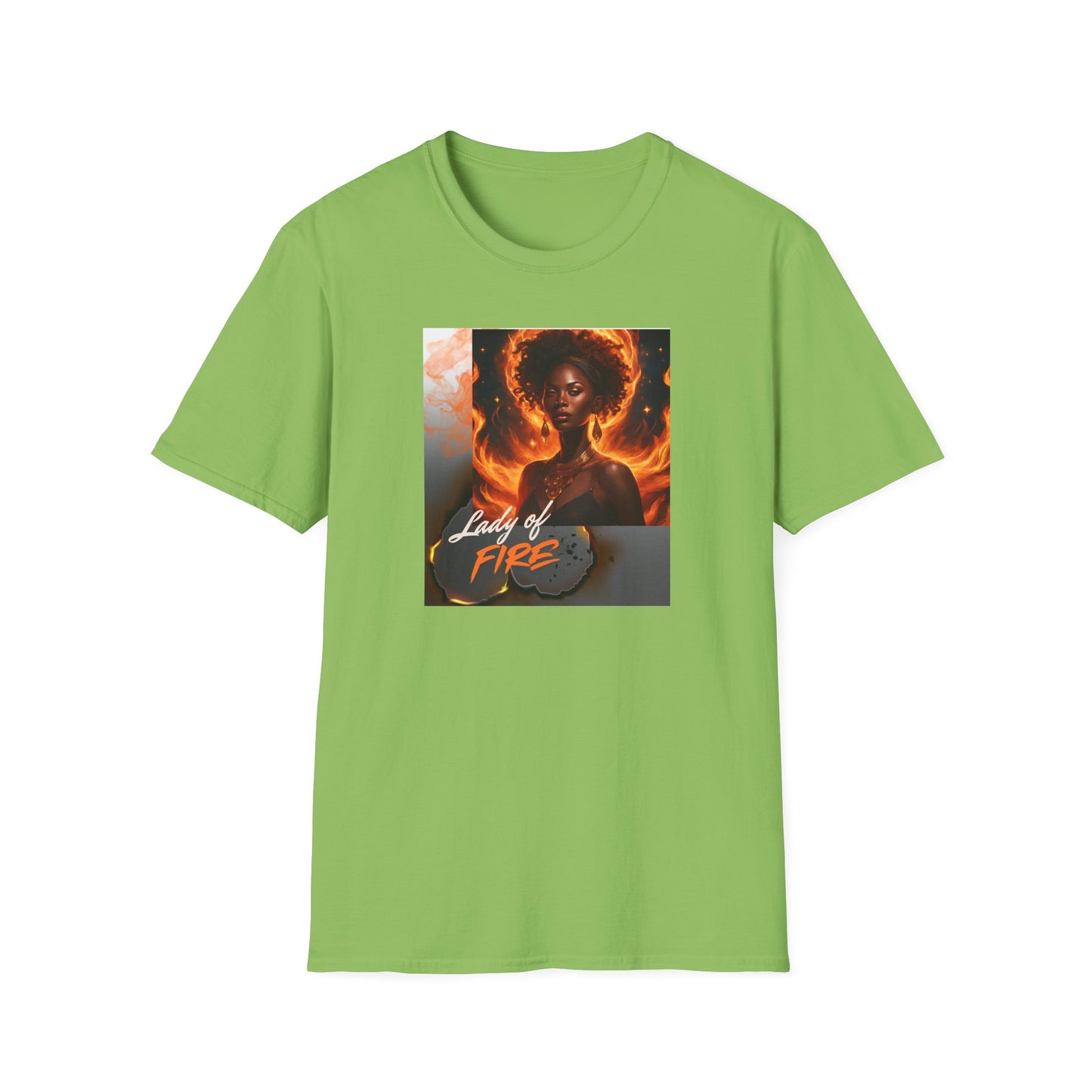 Fire Element Unisex T-Shirt - Lady of Fire Graphic