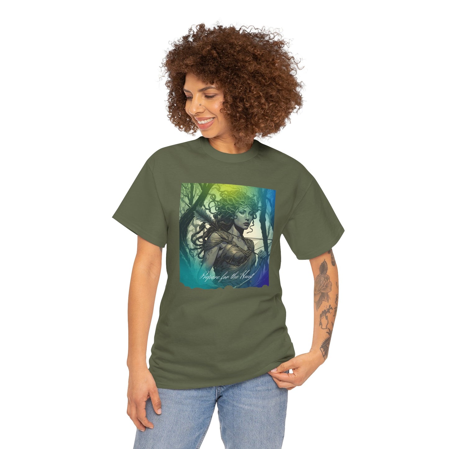 Medusa Hunt Tee, Feminist Shirt