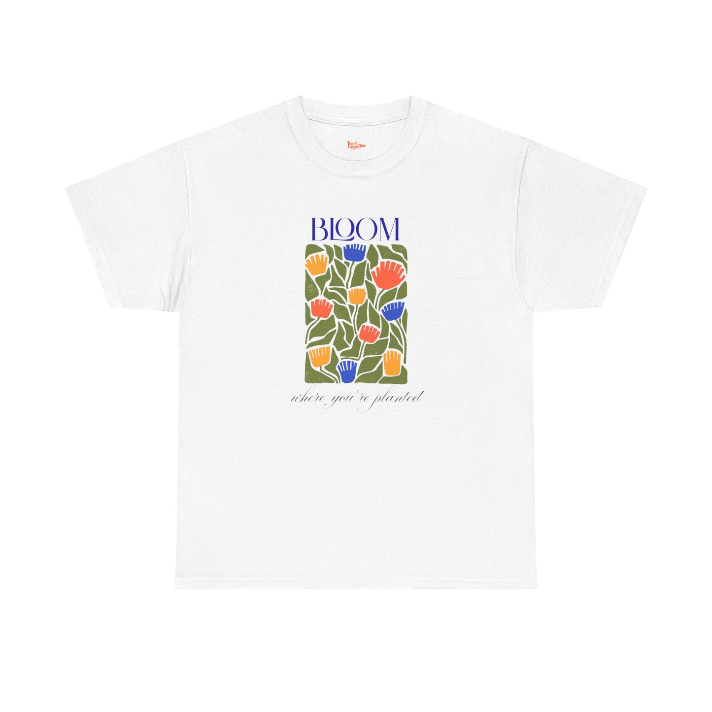 Floral Tee - Bloom Where You're Planted