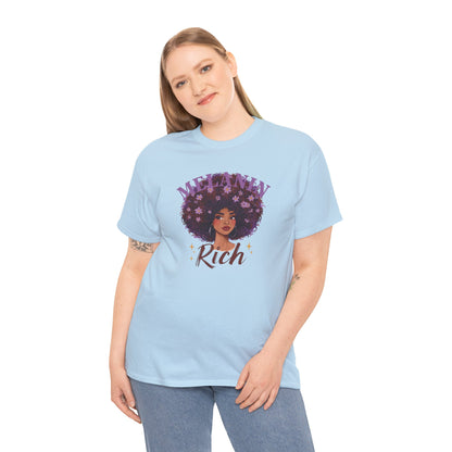 Melanin Rich Afro Floral T-Shirt