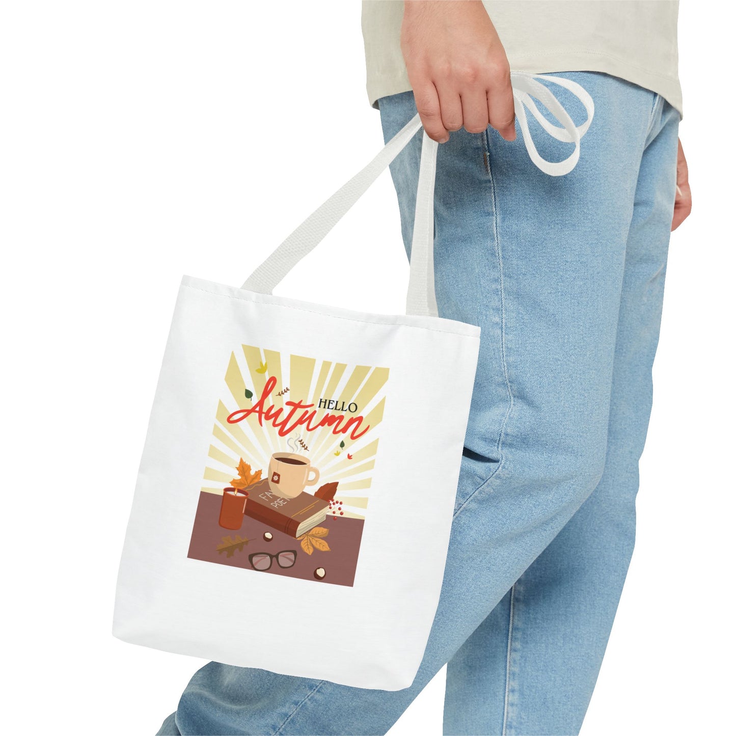 Autumn Book Tote Bag