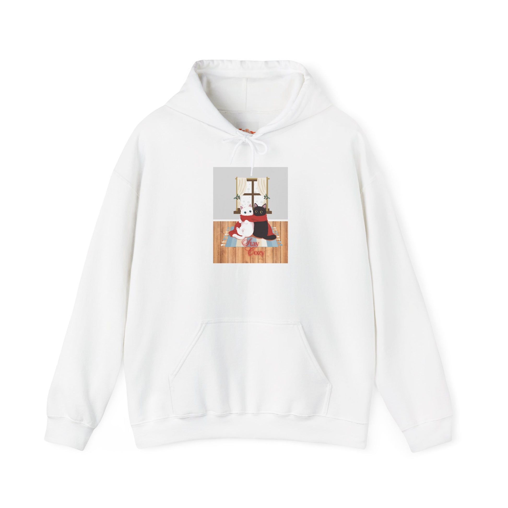 Cozy Cats Hoodie Sweatshirt - Stay Cozy Graphic