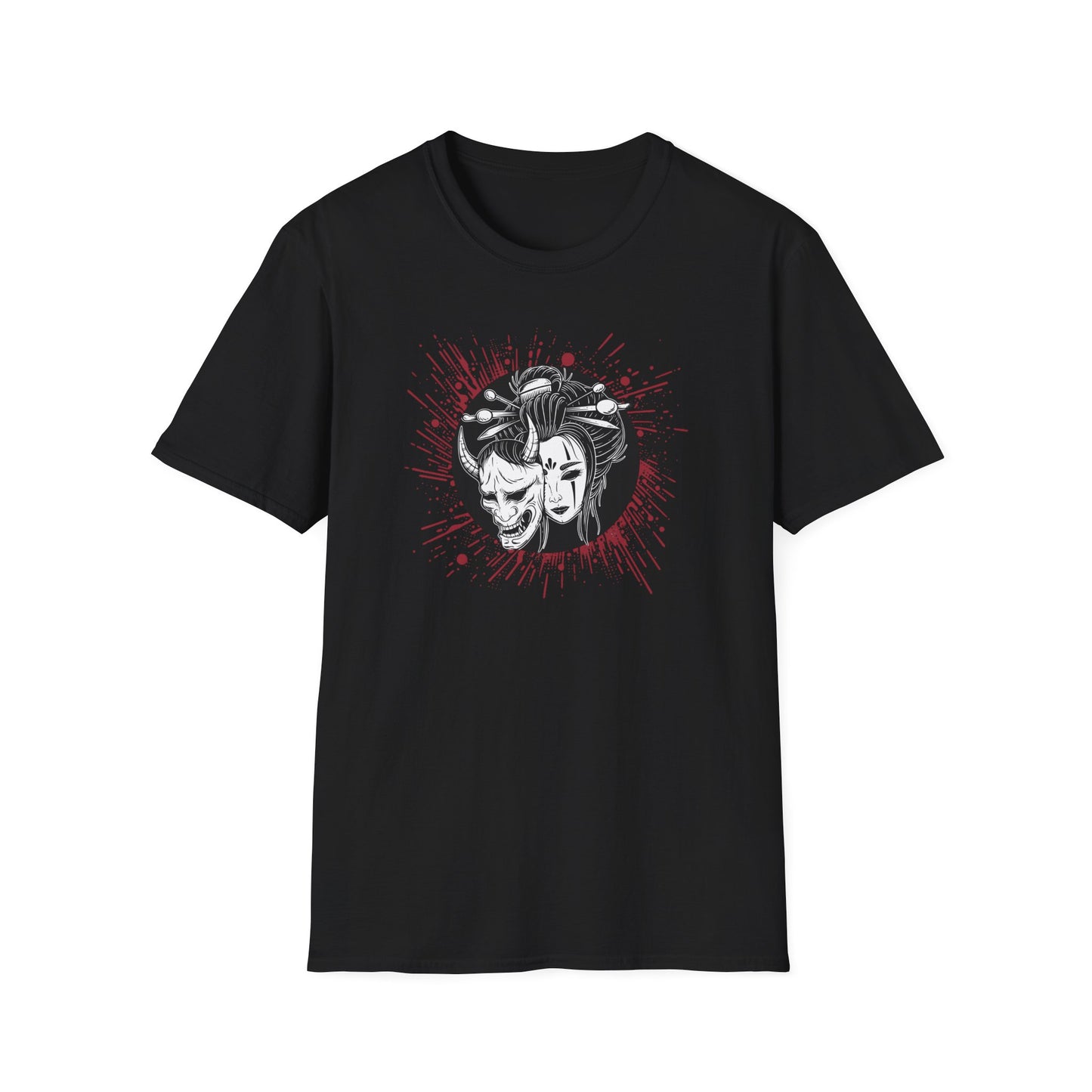 Asian Mask Graphic T-Shirt