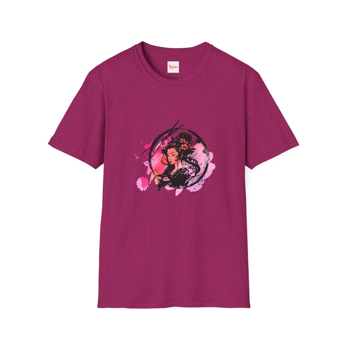Pastel Geisha Graphic T-Shirt
