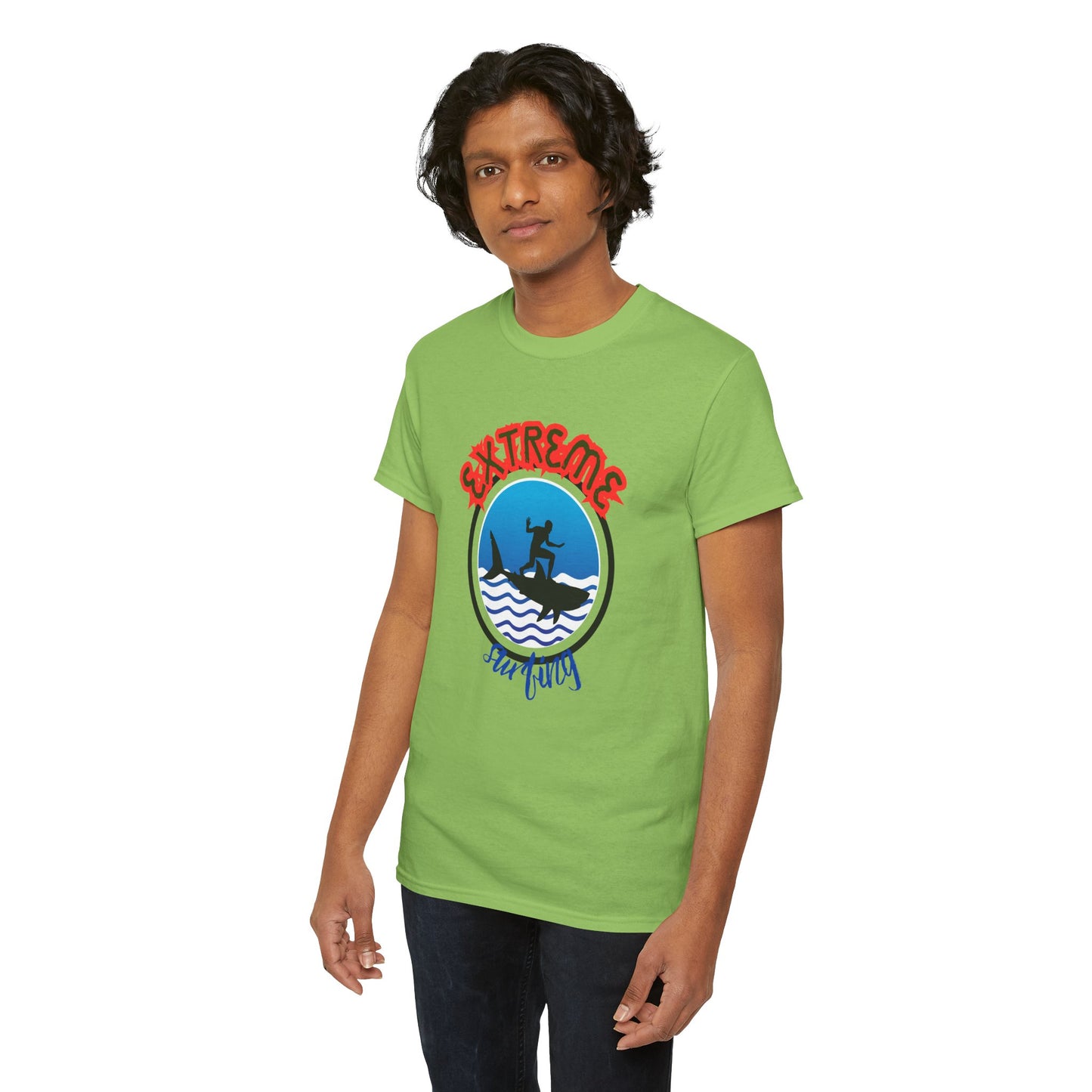 Surfing Shark Tee